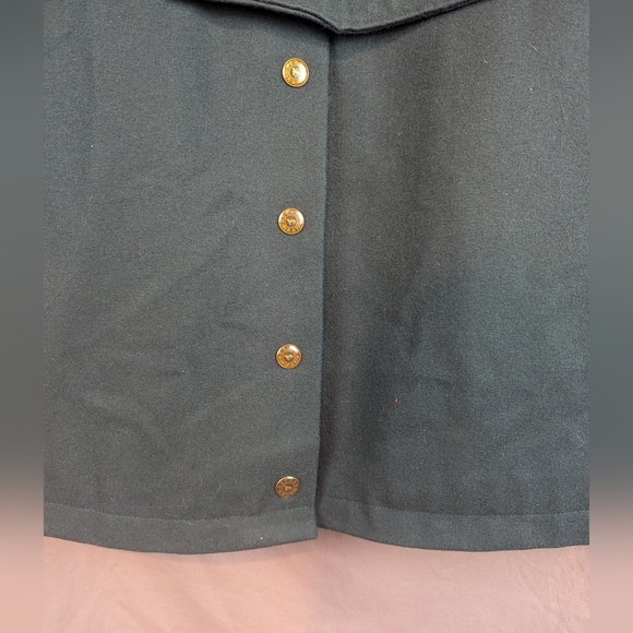 Herman Kay Size 14 70% Wool Pea Coat Vintage - Picture 15 of 16